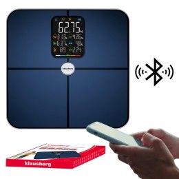 ANALITYCZNA WAGA ŁAZIENKOWA SMART IOS ANDROID KLAUSBERG KB-7940