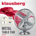 WENTYLATOR WIATRAK CYRKULACYJNY BIURKOWY KLAUSBERG KB-7537