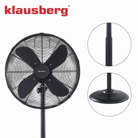 WENTYLATOR WIATRAK PODŁOGOWY KLAUSBERG KB-7860