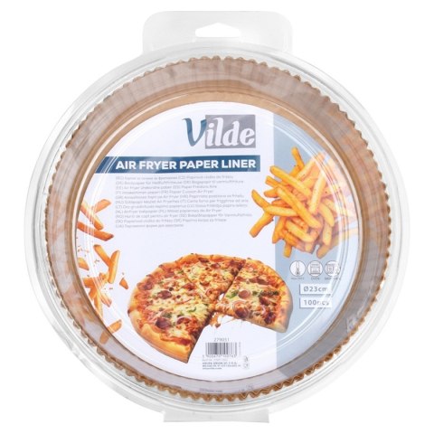 WKŁAD PAPIEROWY DO FRYTOWNICY OKRĄGŁY 23cm 100szt. 279051