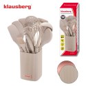 ZESTAW 12 SILIKONOWYCH PRZYBORÓW KUCHENNYCH W STOJAKU KLAUSBERG KB-9012