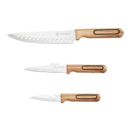 ZESTAW NOŻY KUCHENNYCH BERGNER BG-39420 CHARCOAL