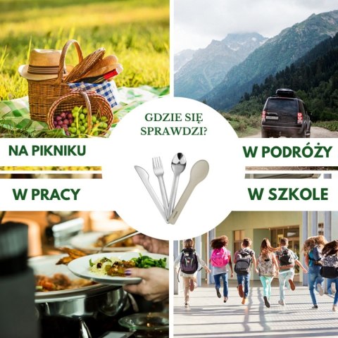ZESTAW SZTUĆCÓW W ETUI DO LUNCH BOXÓW DIET BOX KINGHOFF KH-1954