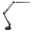 Lampka na biurko biurkowa LED USB obrotowy wysięgnik 2 sposoby mocowania