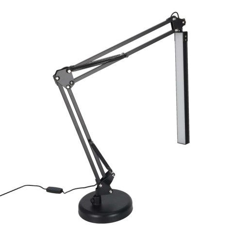 Lampka na biurko biurkowa LED USB obrotowy wysięgnik 2 sposoby mocowania
