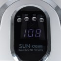 Lampa do paznokci Sun X10 UV 45 LED 280W manicure hybrydy żele