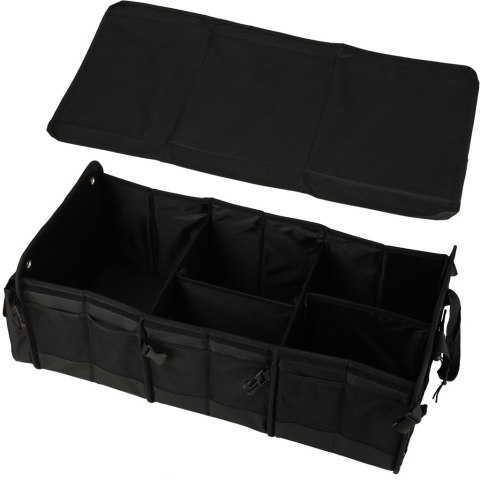 Organizer do bagażnika kufer do samochodu z chłodzeniem 3 komory z torbą termiczną XXL 37x75x32cm