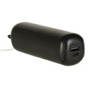 Wiatrak biurkowy wentylator mini ręczny składany wiatraczek przenośny USB czarny