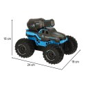 Samochód RC amfibia wodoodporny sterowany gestami ręką + 2 piloty niebieski MEGA OKAZJA TOP