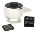 Projektor gwiazd nieba lampka nocna LED USB planetarium planety 12 dysków 360° timer