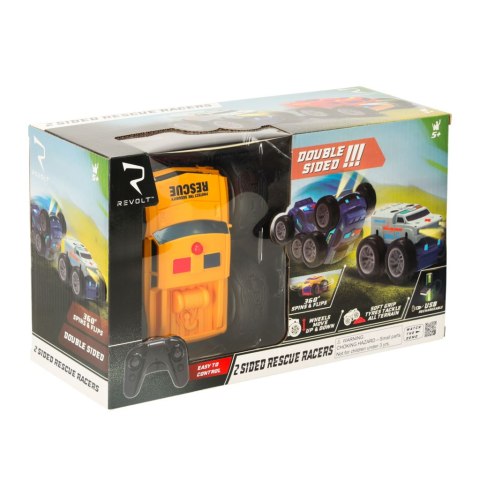 Samochód auto na pilota Revolt 2 Sided Rescue Racer MEGA OKAZJA TOP 24H