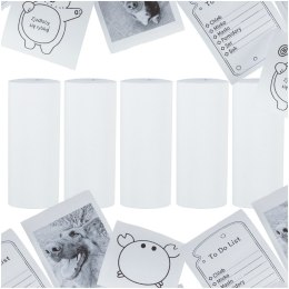 Rolki termiczne papier do drukarki aparatu natychmiastowego 5,7cm x 4,5m 5 sztuk