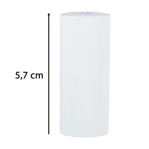 Rolki termiczne papier do drukarki aparatu natychmiastowego 5,7cm x 4,5m 5 sztuk