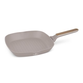 Patelnia 28 cm grillowa BerlingerHaus BH-8335 Taupe Nordic