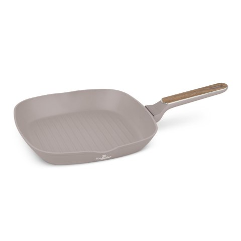 Patelnia 28 cm grillowa BerlingerHaus BH-8335 Taupe Nordic
