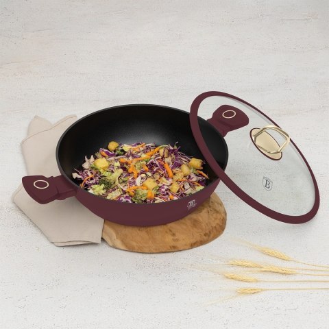 Płytki garnek z pokrywką 4,5L 30cm BerlingerHaus Leonardo BH-8039