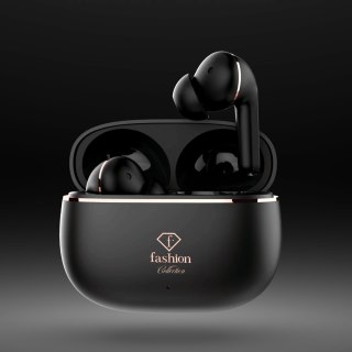Słuchawki bezprzewodowe Fashion TV by BerlingerHaus FTV-0161 MATTE BLACK- ROSE GOLD