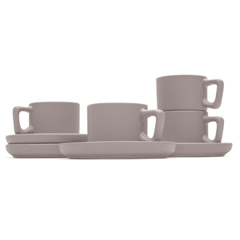 Zestaw filiżanek do espresso 4szt BerlingerHaus Taupe BH-10016