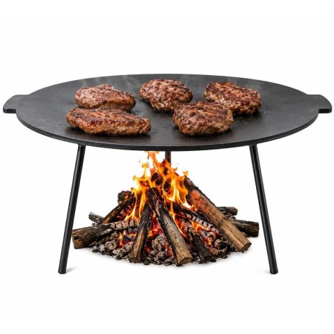 ŻELIWNA PRASKA 20x10cm DO GRILLOWANIA BURGERÓW STEKÓW MIĘSA HAGE