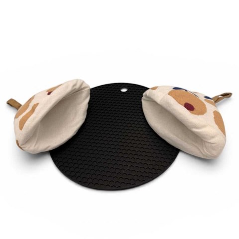 EMALIOWANY GARNEK ŻELIWNY 22cm 3L HAGE NIEBIESKI
