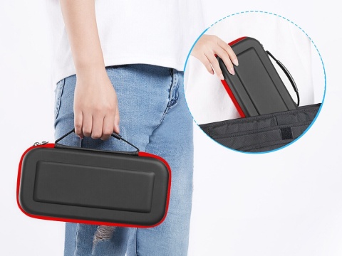 Etui do konsoli nintendo switch pojemny futerał ochronny walizka wzmocniony