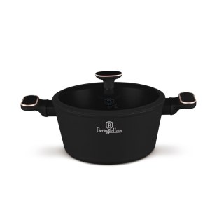 Garnek z pokrywką 24cm BerlingerHaus BH- 8358 | Black Rose Collection