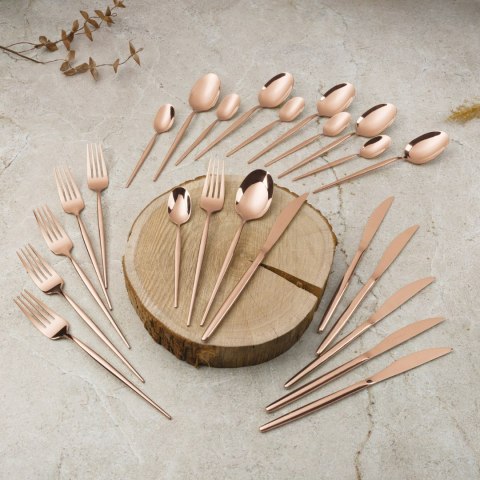 Sztućce 24szt BerlingerHaus RoseGold BH-3068