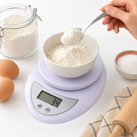 Elektroniczna waga kuchenna z wyświetlaczem 5 kg