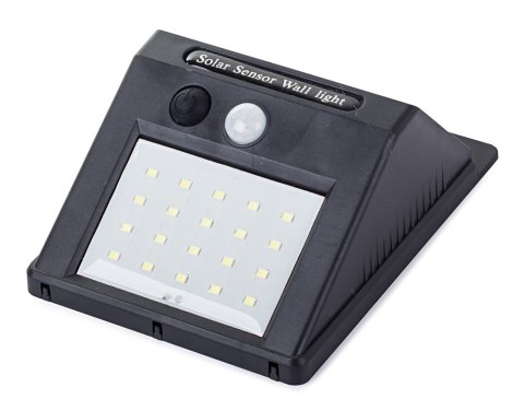 Lampa solarna z czujnikiem ruchu zmierzchu 20 led