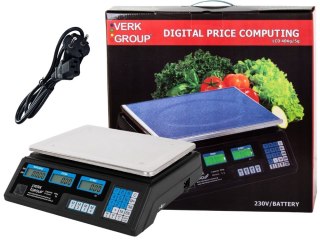 Waga sklepowa elektroniczna kalkulacyjna 40kg pl