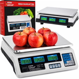 Waga sklepowa elektroniczna kalkulacyjna 40kg/5g