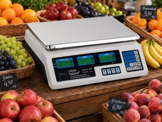 Waga sklepowa elektroniczna kalkulacyjna 40kg/5g