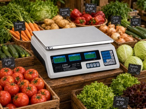 Waga sklepowa elektroniczna kalkulacyjna 40kg/5g