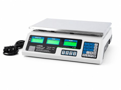 Waga sklepowa elektroniczna kalkulacyjna 40kg/5g