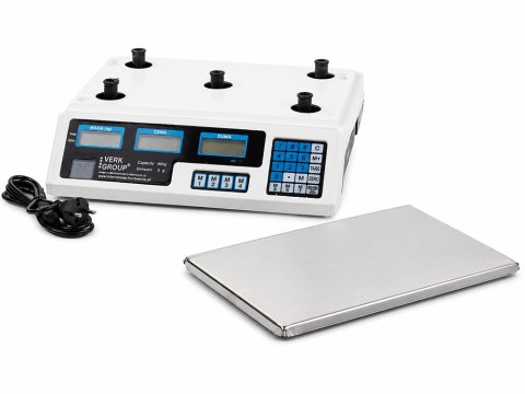Waga sklepowa elektroniczna kalkulacyjna 40kg/5g