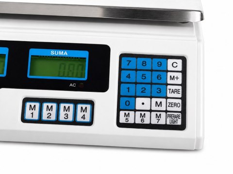 Waga sklepowa elektroniczna kalkulacyjna 40kg/5g