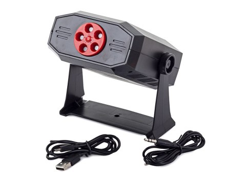 Projektor laserowy stroboskop laser głośnik disco
