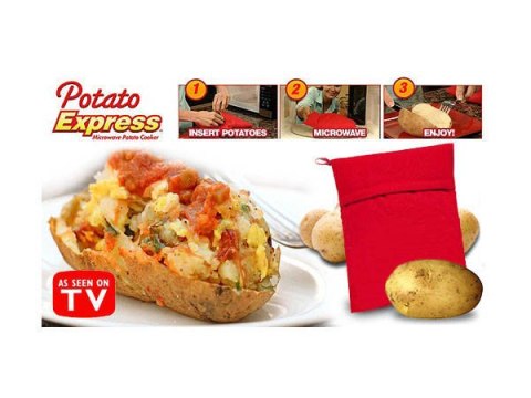 Rękaw kieszeń do pieczenia ziemniaków potatoexpres