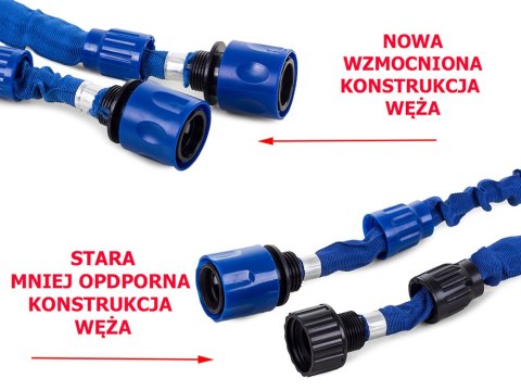 Wąż ogrodowy rozciągliwy pistolet wytrzymały 45m