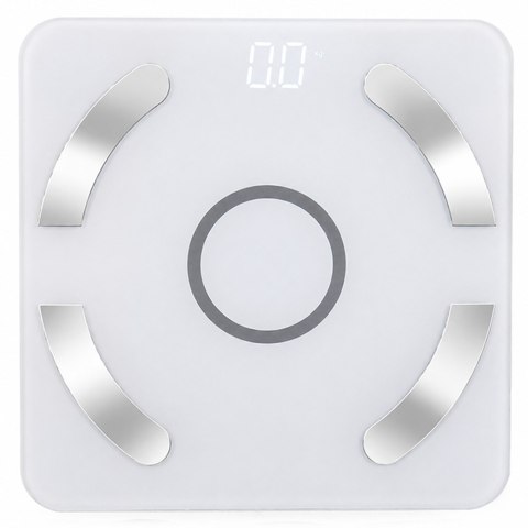 Analityczna waga łazienkowa bluetooth 180kg szkło