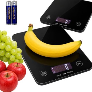 Elektroniczna waga kuchenna do 5 kg szklana lcd