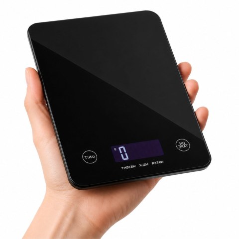Elektroniczna waga kuchenna do 5 kg szklana lcd