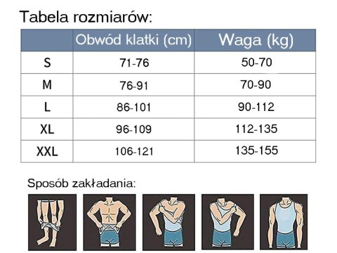 Koszulka męska wyszczuplająca podkoszulka slim