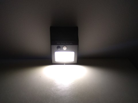 Lampa solarna 48 led cob czujnik zmierzchu i ruchu