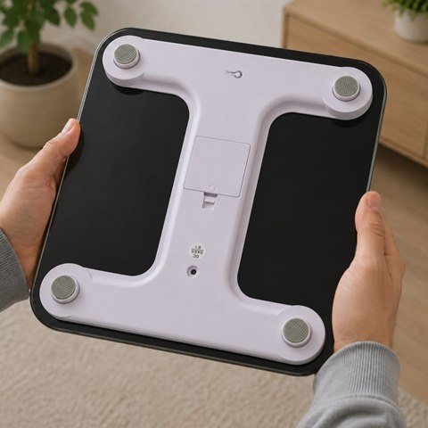 Waga łazienkowa elektroniczna 180kg szklana lcd