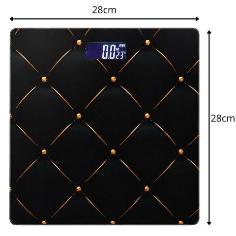 Waga łazienkowa elektroniczna 180kg szklana lcd