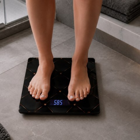 Waga łazienkowa elektroniczna 180kg szklana lcd