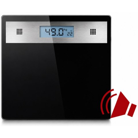 Waga łazienkowa elektroniczna szklana lcd 180kg
