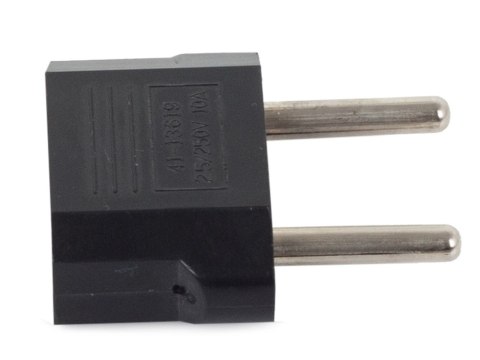 Wtyczka adapter polska przejściówka do gniazdka uniwersalna 125v - 250v 6a
