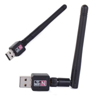 Karta sieciowa wi-fi wifi adapter antena 600mbps